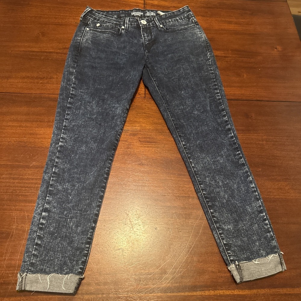 Denizen by Levi's Low‑Rise Acid Wash Jegging Women's Size W29 Ankle